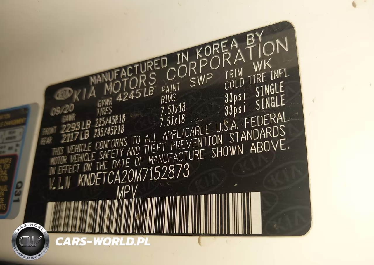 2021 Kia Seltos Sx Turbo VIN:KNDETCA20M7152873 - 9