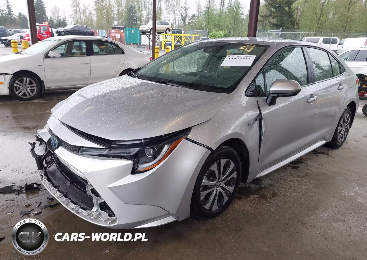 2021 Toyota Corolla Hybrid Le VIN:JTDEAMDE9MJ015998 - 2