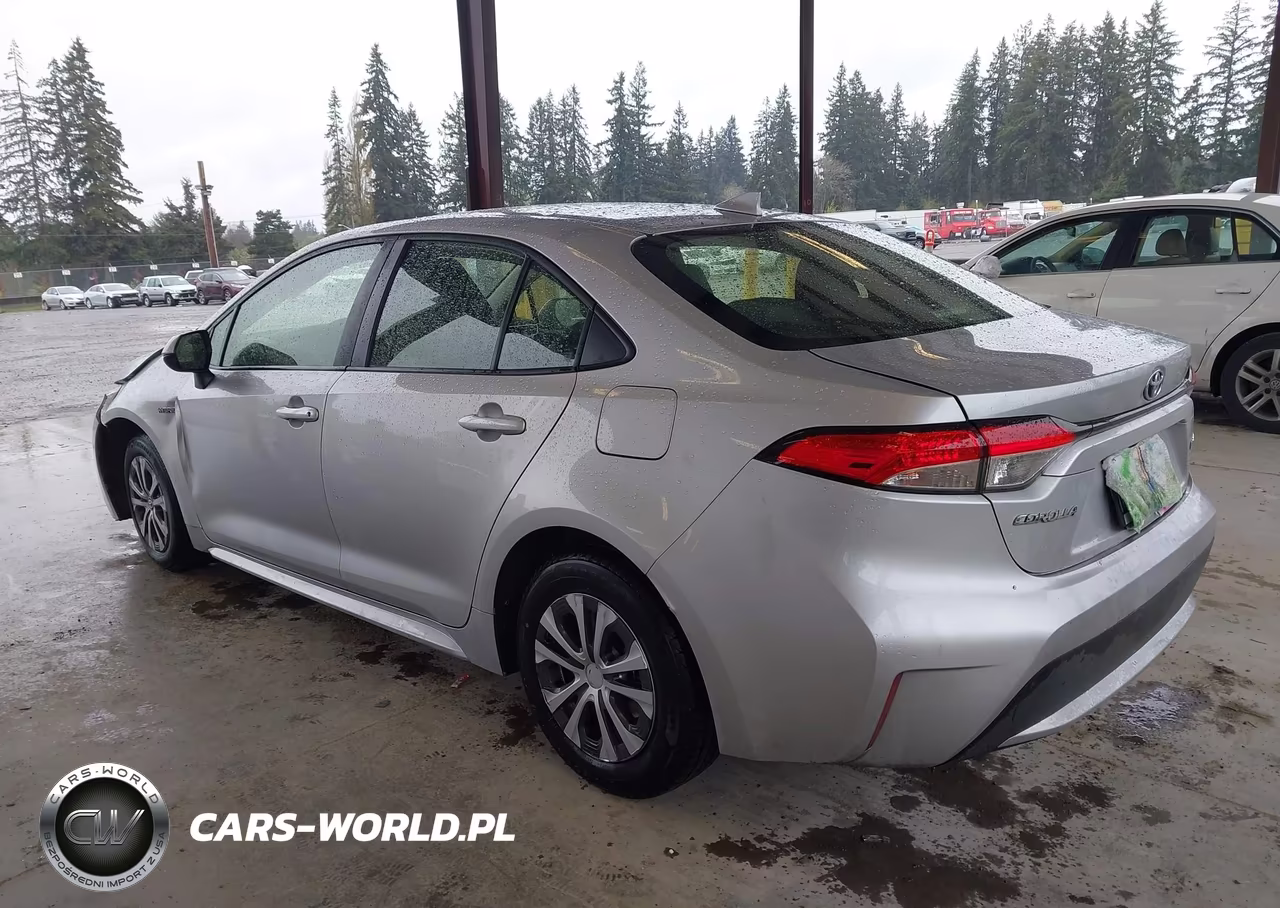 2021 Toyota Corolla Hybrid Le VIN:JTDEAMDE9MJ015998 - 3