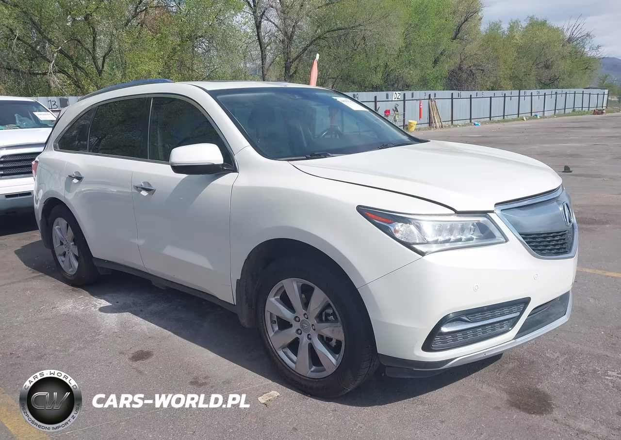 2016 Acura Mdx Advance Entertainment Packages-Advance Package – zdjęcie 1 z 18