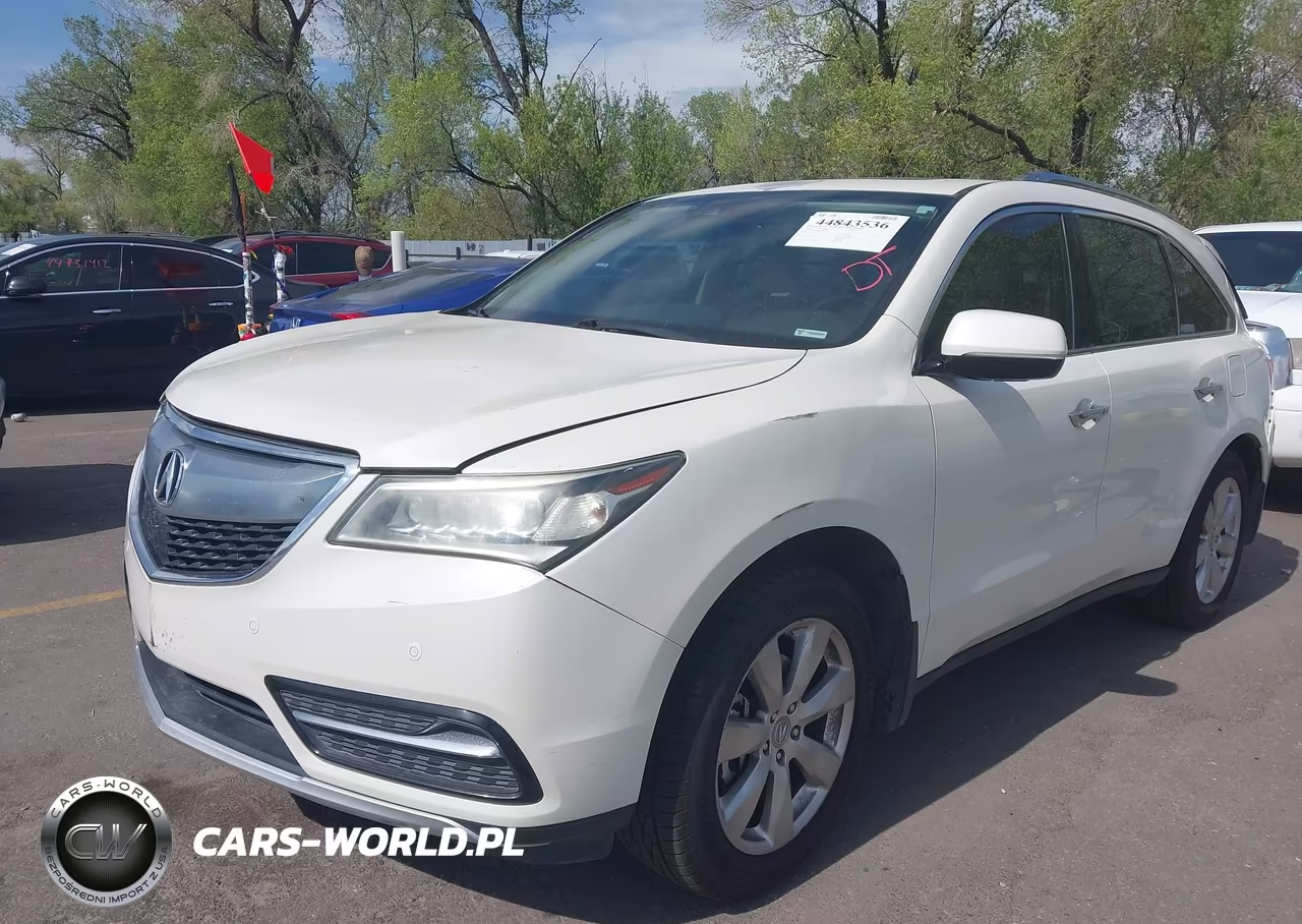 2016 Acura Mdx Advance Entertainment Packages-Advance Package VIN:5FRYD4H98GB058269 - 2
