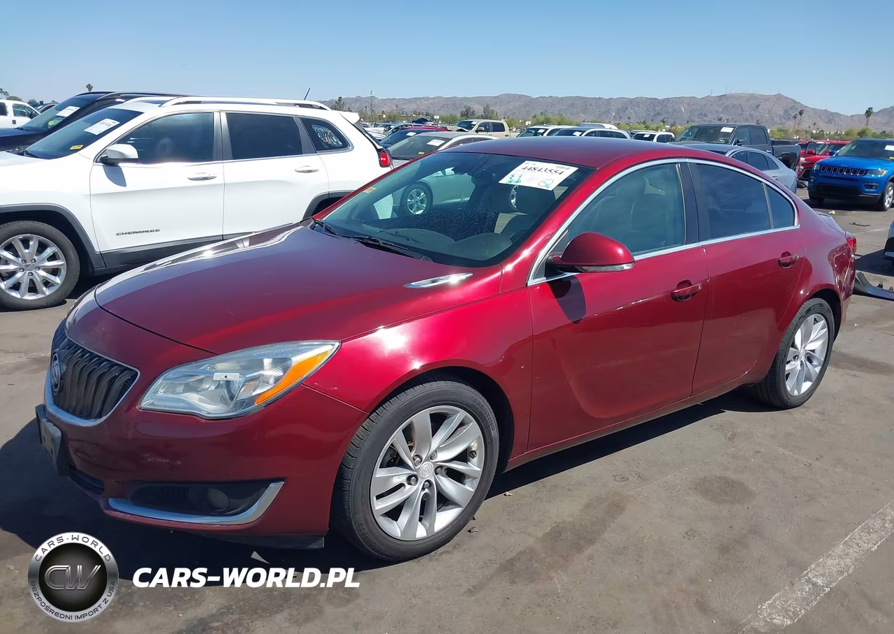 2016 Buick Regal Turbo VIN:2G4GK5EX5G9122764 - 2