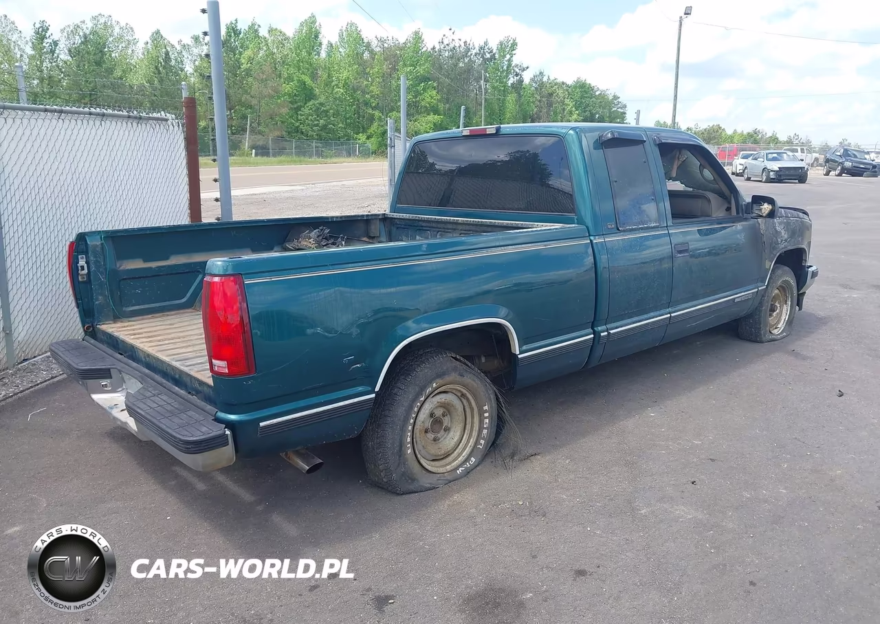 1997 GMC Sierra 1500 Sl Wideside VIN:2GTEC19R4V1541018 - 4
