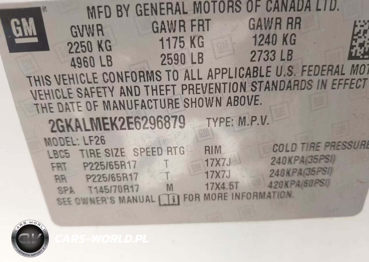 2014 GMC Terrain Sle-1 VIN:2GKALMEK2E6296879 - 9