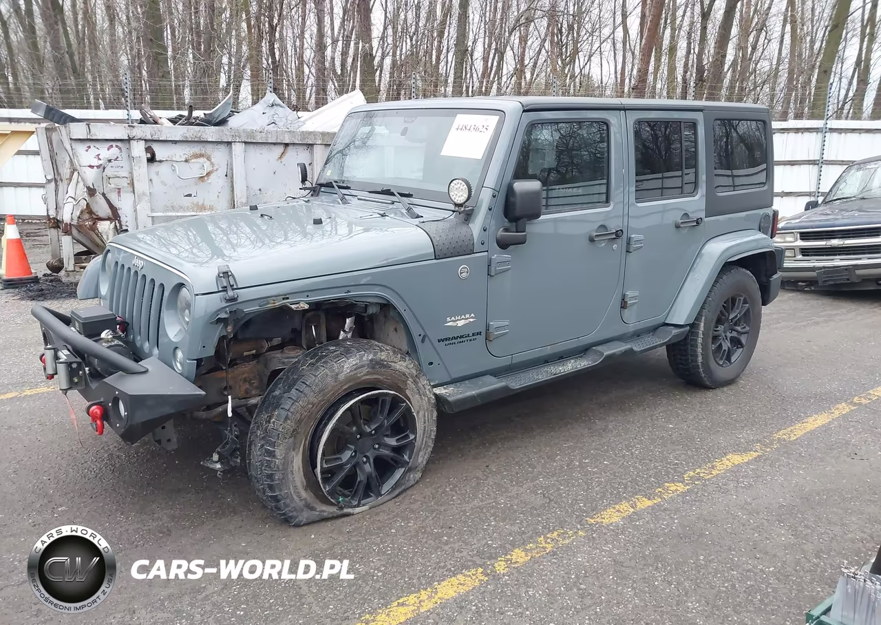2015 Jeep Wrangler Unlimited Sahara VIN:1C4BJWEG9FL600960 - 2