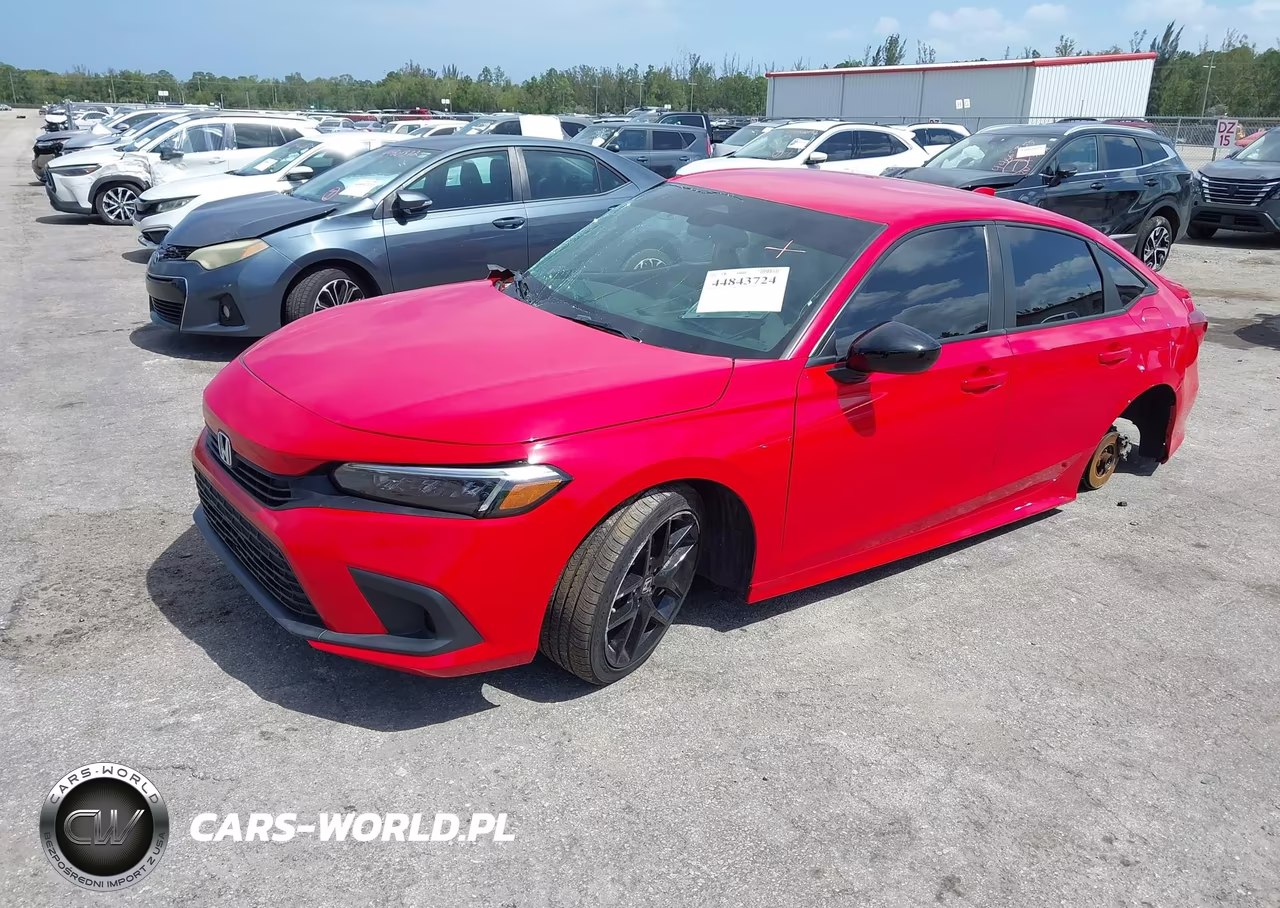 2022 Honda Civic Sport VIN:2HGFE2F5XNH512413 - 2