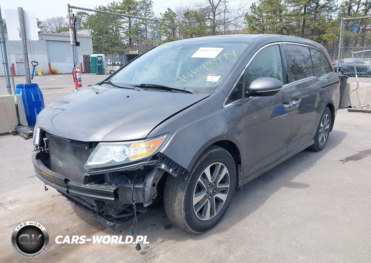 2014 Honda Odyssey Touring-Touring Elite VIN:5FNRL5H93EB010724 - 2