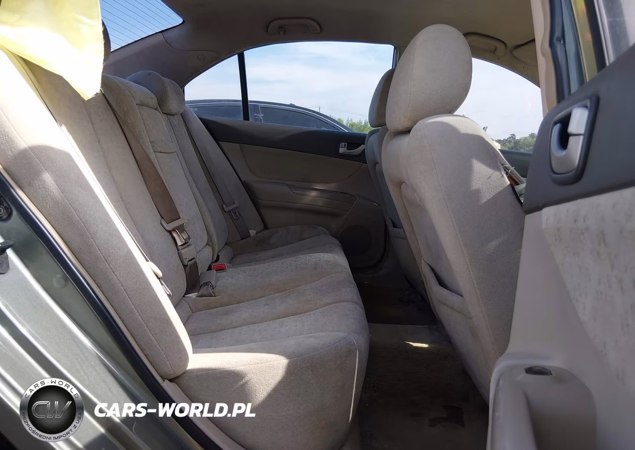 2007 HYUNDAI SONATA GLS VIN:5NPET46C37H285148 - 8