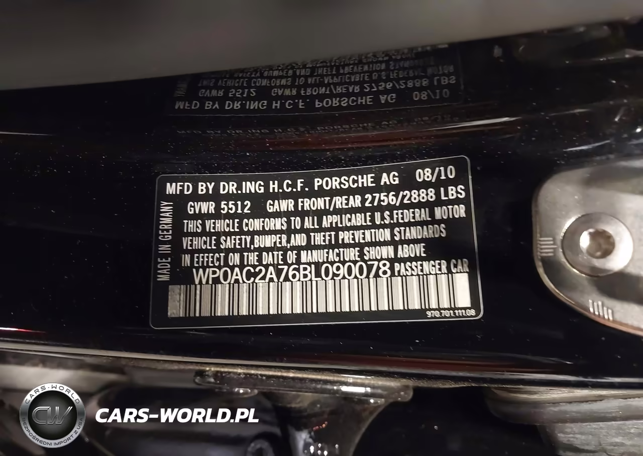 2011 Porsche Panamera Turbo VIN:WP0AC2A76BL090078 - 9