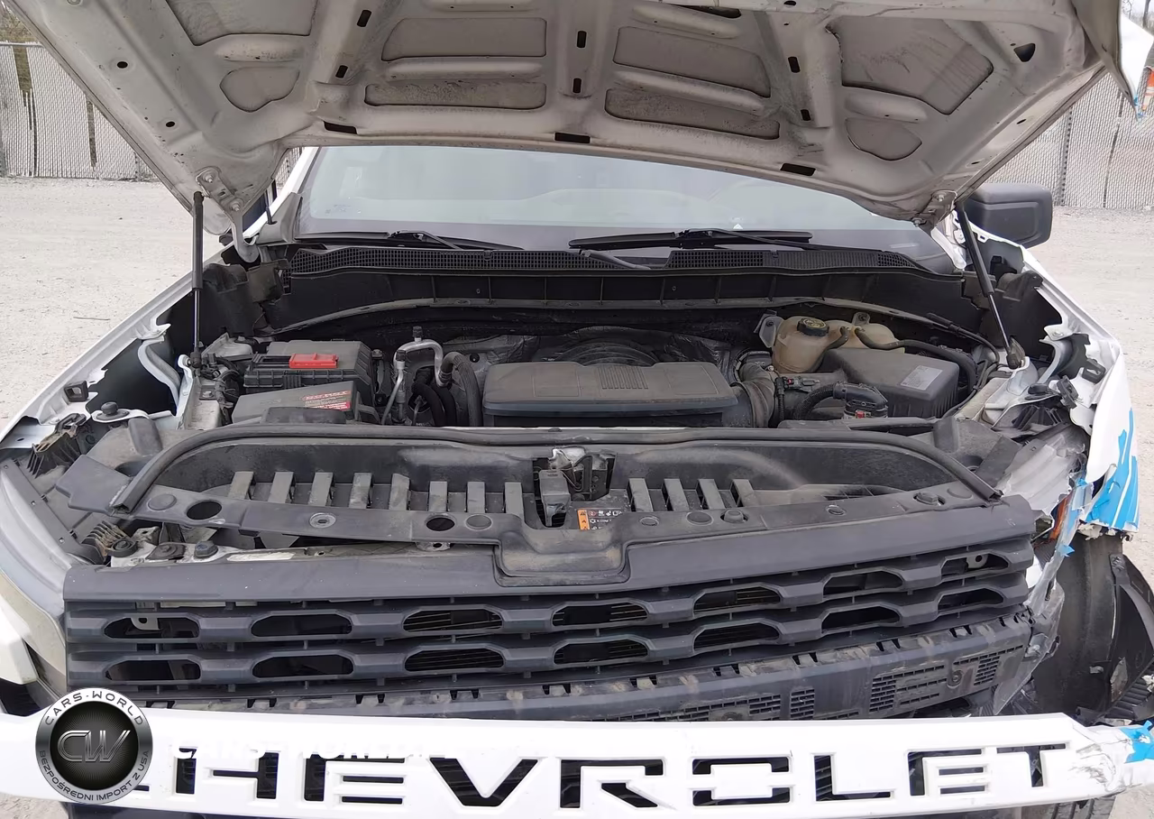 2020 Chevrolet Silverado 1500 2Wd Long Bed Wt VIN:3GCNWAEF5LG255296 - 10