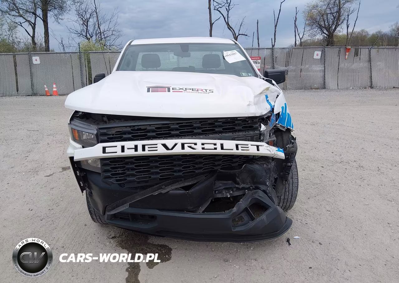 2020 Chevrolet Silverado 1500 2Wd Long Bed Wt VIN:3GCNWAEF5LG255296 - 12