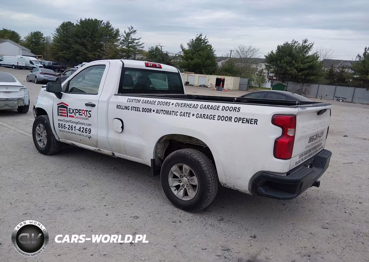 2020 Chevrolet Silverado 1500 2Wd Long Bed Wt VIN:3GCNWAEF5LG255296 - 3
