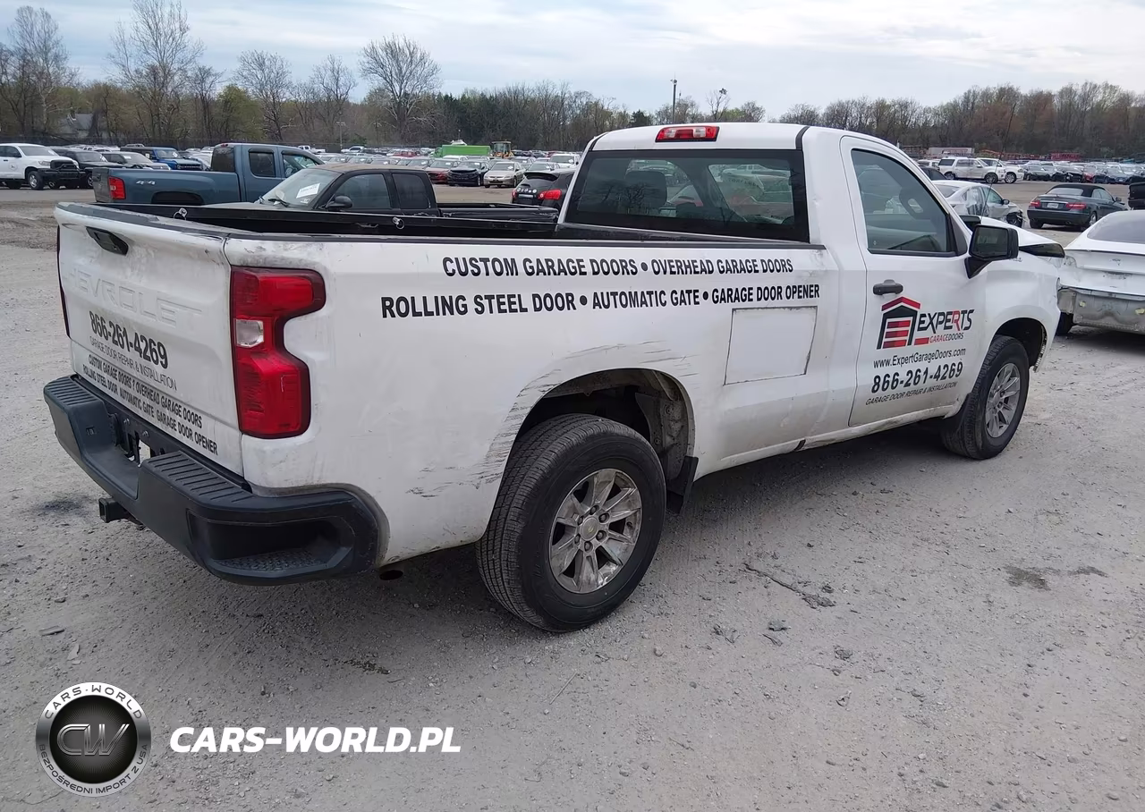 2020 Chevrolet Silverado 1500 2Wd Long Bed Wt VIN:3GCNWAEF5LG255296 - 4