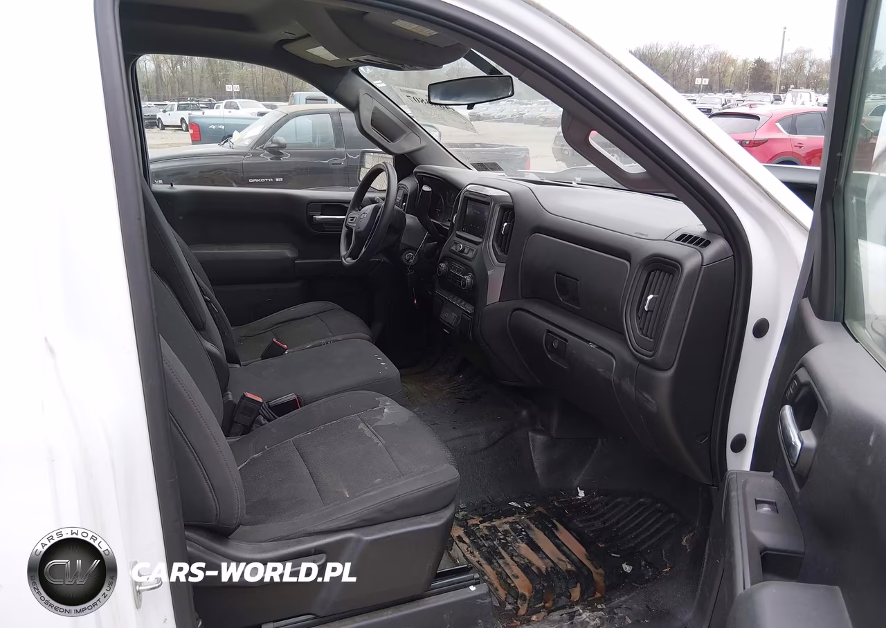 2020 Chevrolet Silverado 1500 2Wd Long Bed Wt VIN:3GCNWAEF5LG255296 - 5