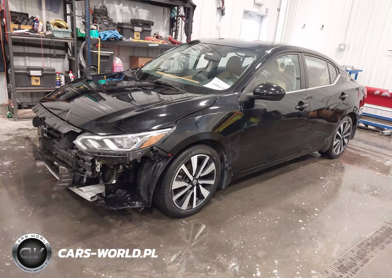 2022 Nissan Sentra Sv Xtronic Cvt VIN:3N1AB8CV9NY299833 - 2