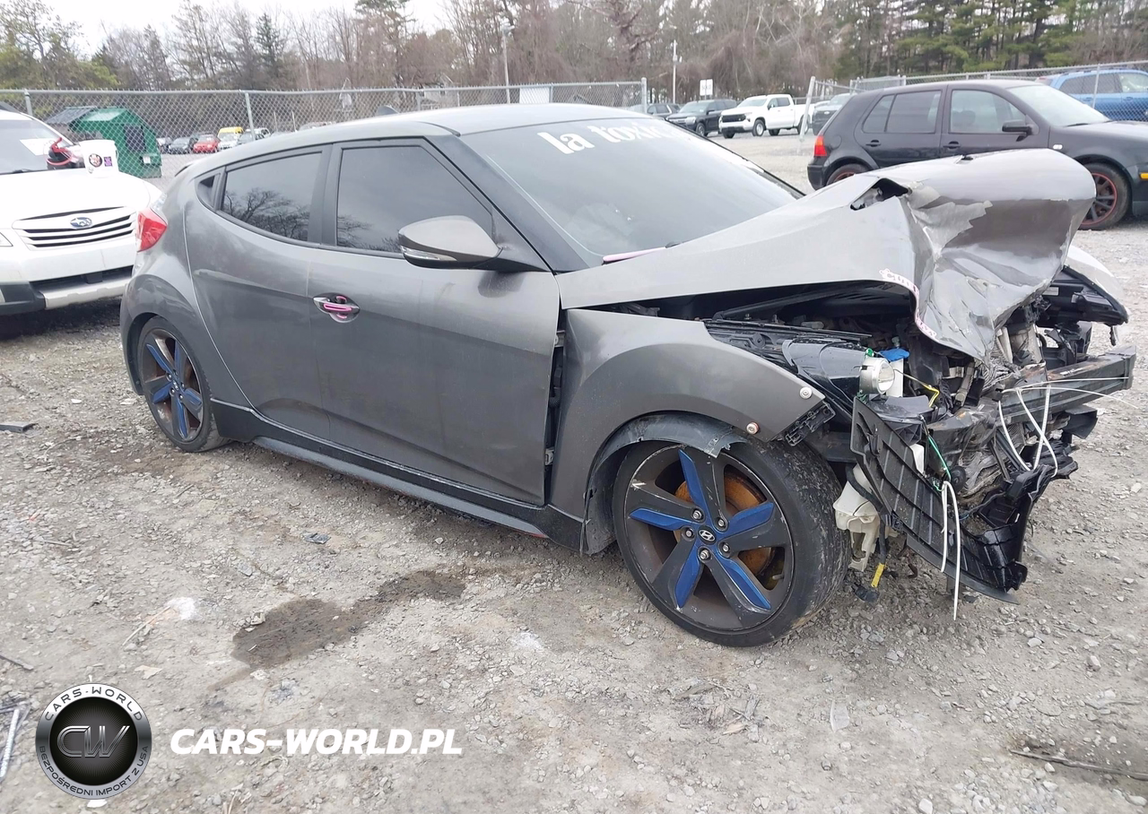 2014 Hyundai Veloster Turbo W-Blue
