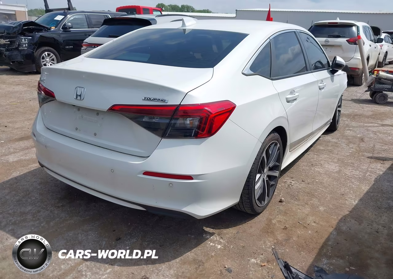2022 Honda Civic Touring VIN:2HGFE1F94NH319669 - 4