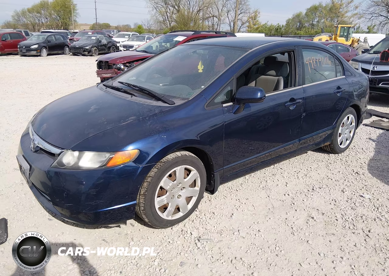 2006 Honda Civic Lx VIN:1HGFA16556L080520 - 2