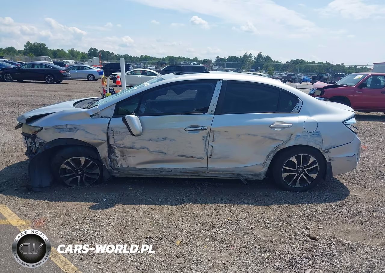 2014 Honda Civic Ex VIN:2HGFB2F89EH534678 - 14