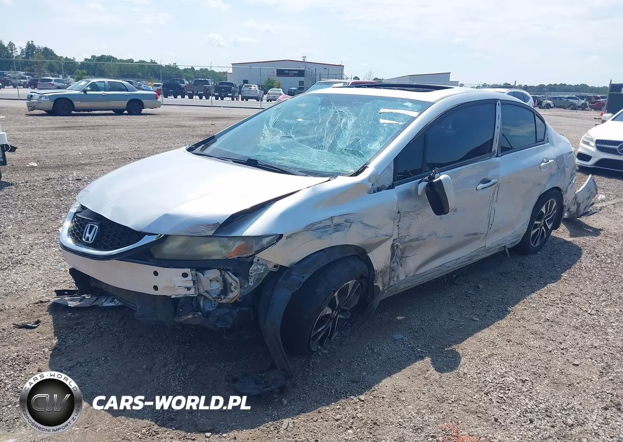 2014 Honda Civic Ex VIN:2HGFB2F89EH534678 - 2