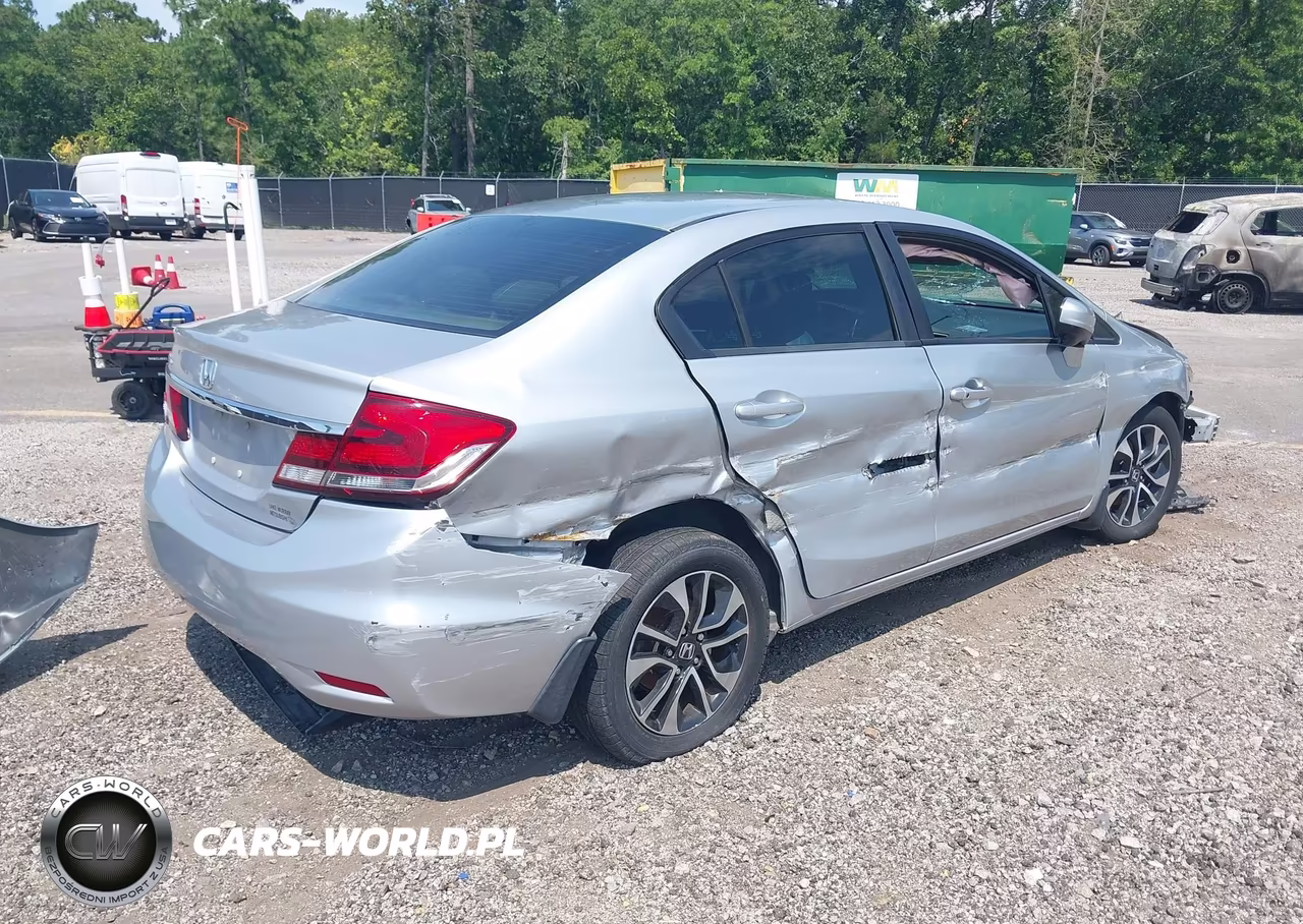 2014 Honda Civic Ex VIN:2HGFB2F89EH534678 - 4