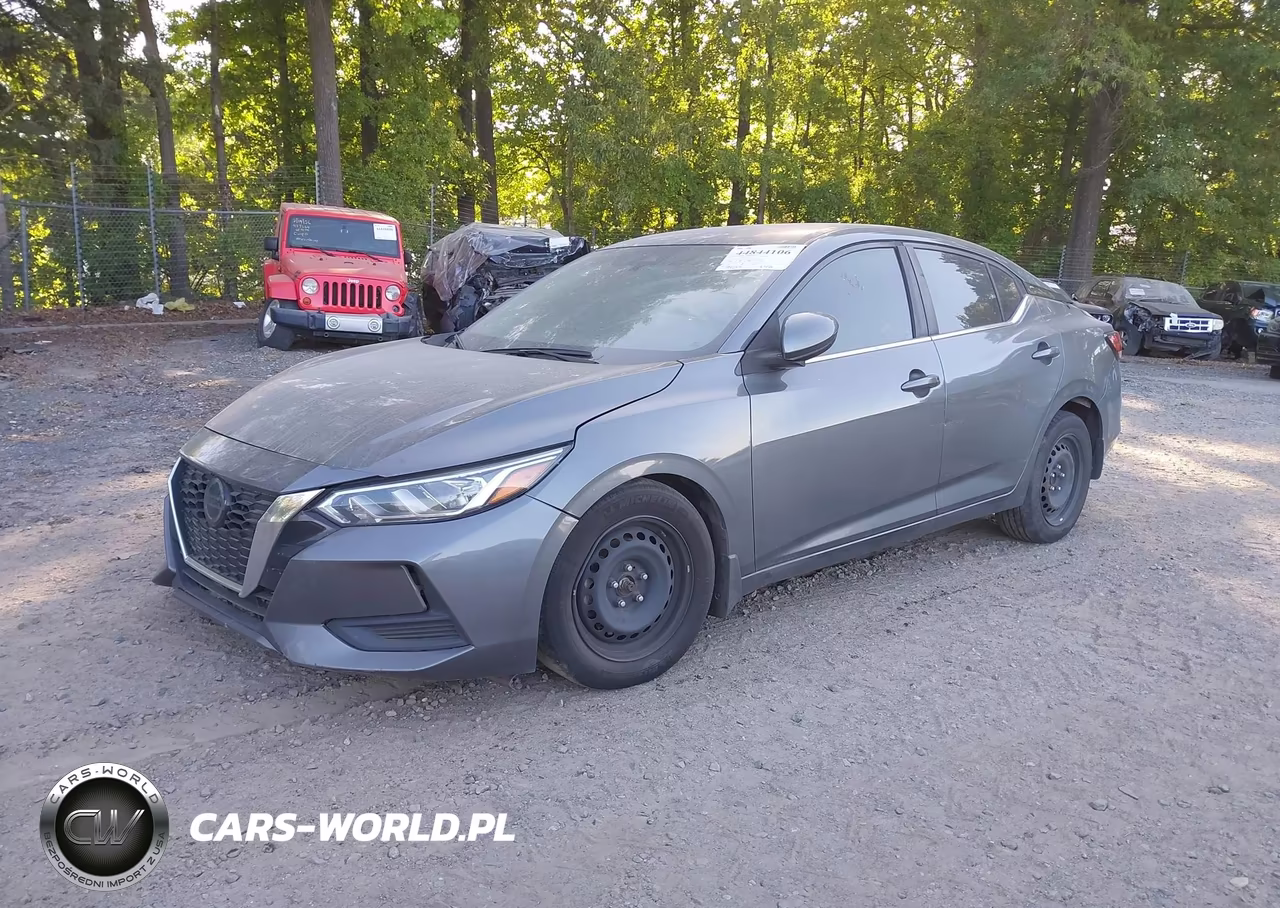 2020 Nissan Sentra S Xtronic Cvt VIN:3N1AB8BV5LY275236 - 2