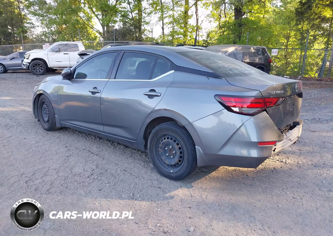 2020 Nissan Sentra S Xtronic Cvt VIN:3N1AB8BV5LY275236 - 3