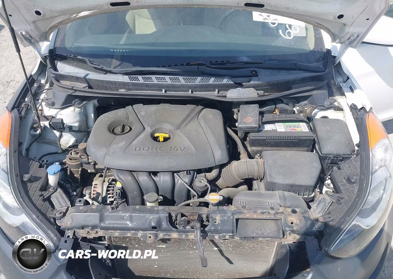 2012 Hyundai Elantra Gls VIN:5NPDH4AE4CH076663 - 10