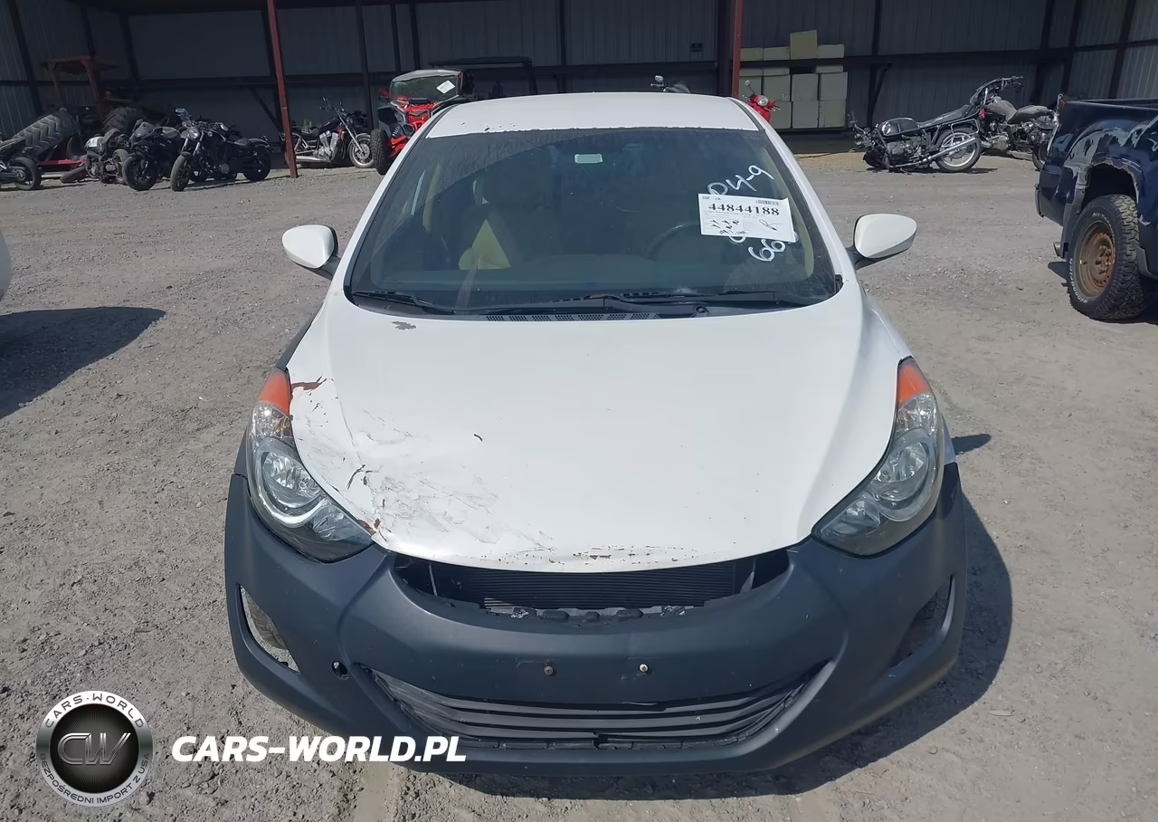 2012 Hyundai Elantra Gls VIN:5NPDH4AE4CH076663 - 12