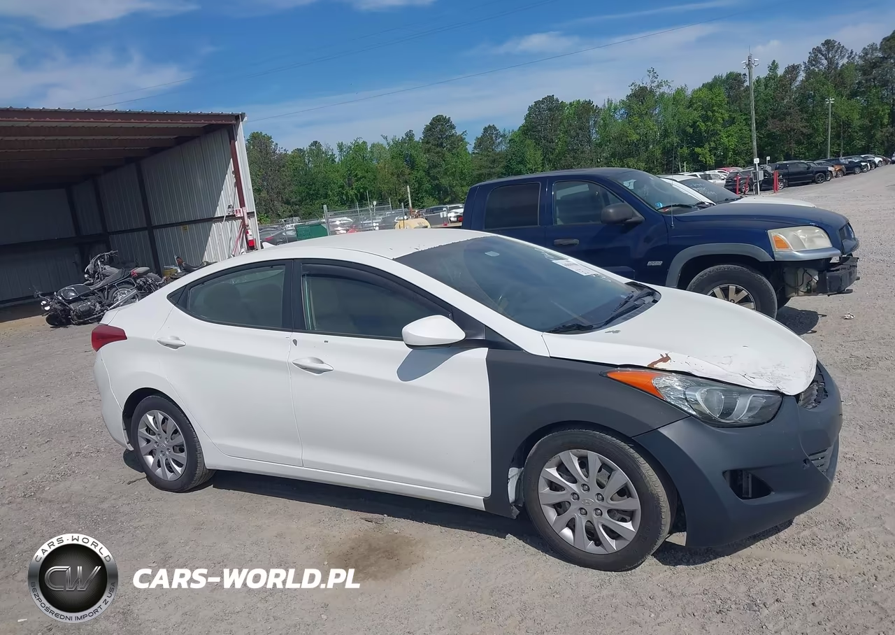 2012 Hyundai Elantra Gls VIN:5NPDH4AE4CH076663 - 13