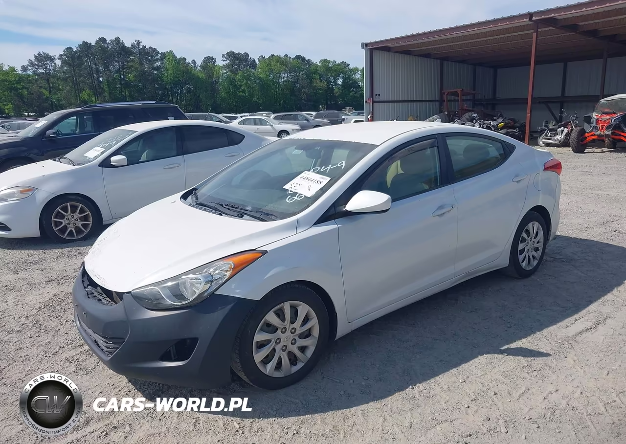 2012 Hyundai Elantra Gls VIN:5NPDH4AE4CH076663 - 2