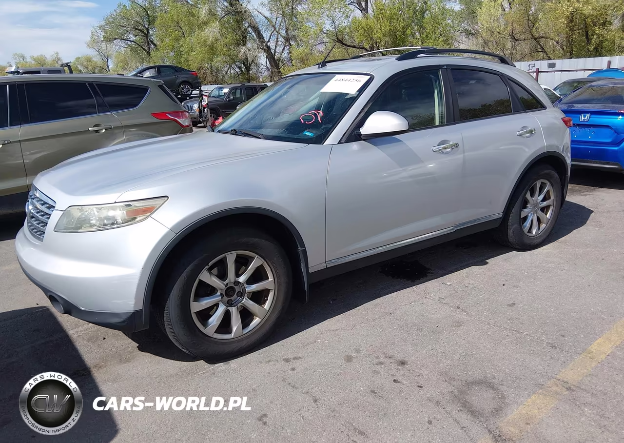 2007 Infiniti Fx35 VIN:JNRAS08W57X200445 - 2