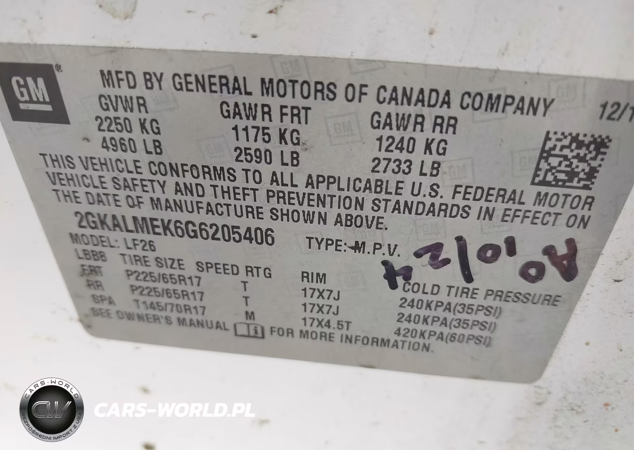2016 GMC Terrain Sle-1 VIN:2GKALMEK6G6205406 - 9