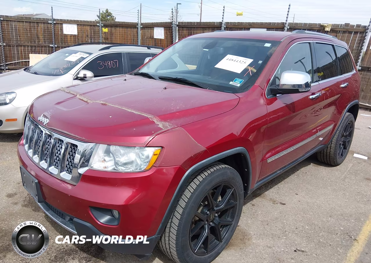 2012 Jeep Grand Cherokee Overland VIN:1C4RJFCT4CC269988 - 2