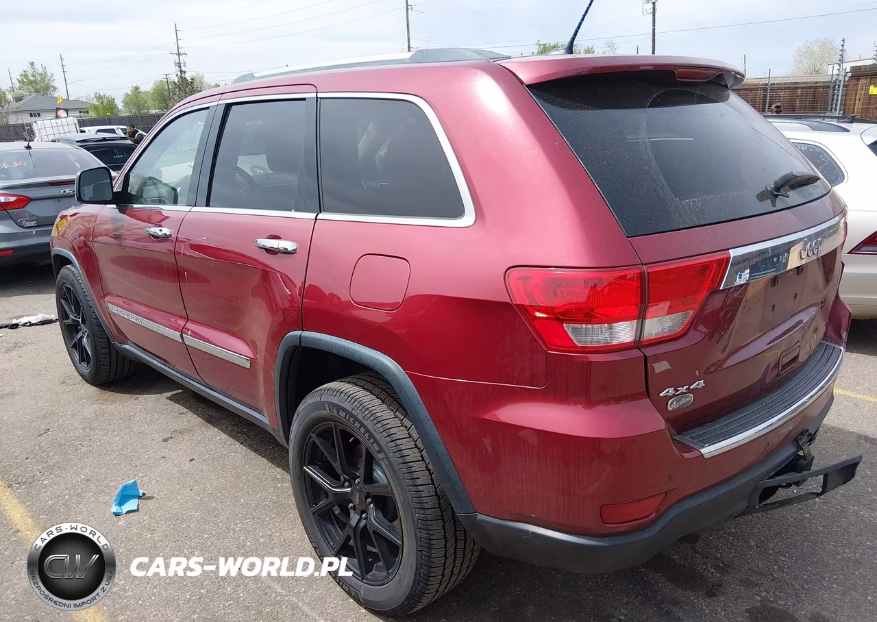 2012 Jeep Grand Cherokee Overland VIN:1C4RJFCT4CC269988 - 3
