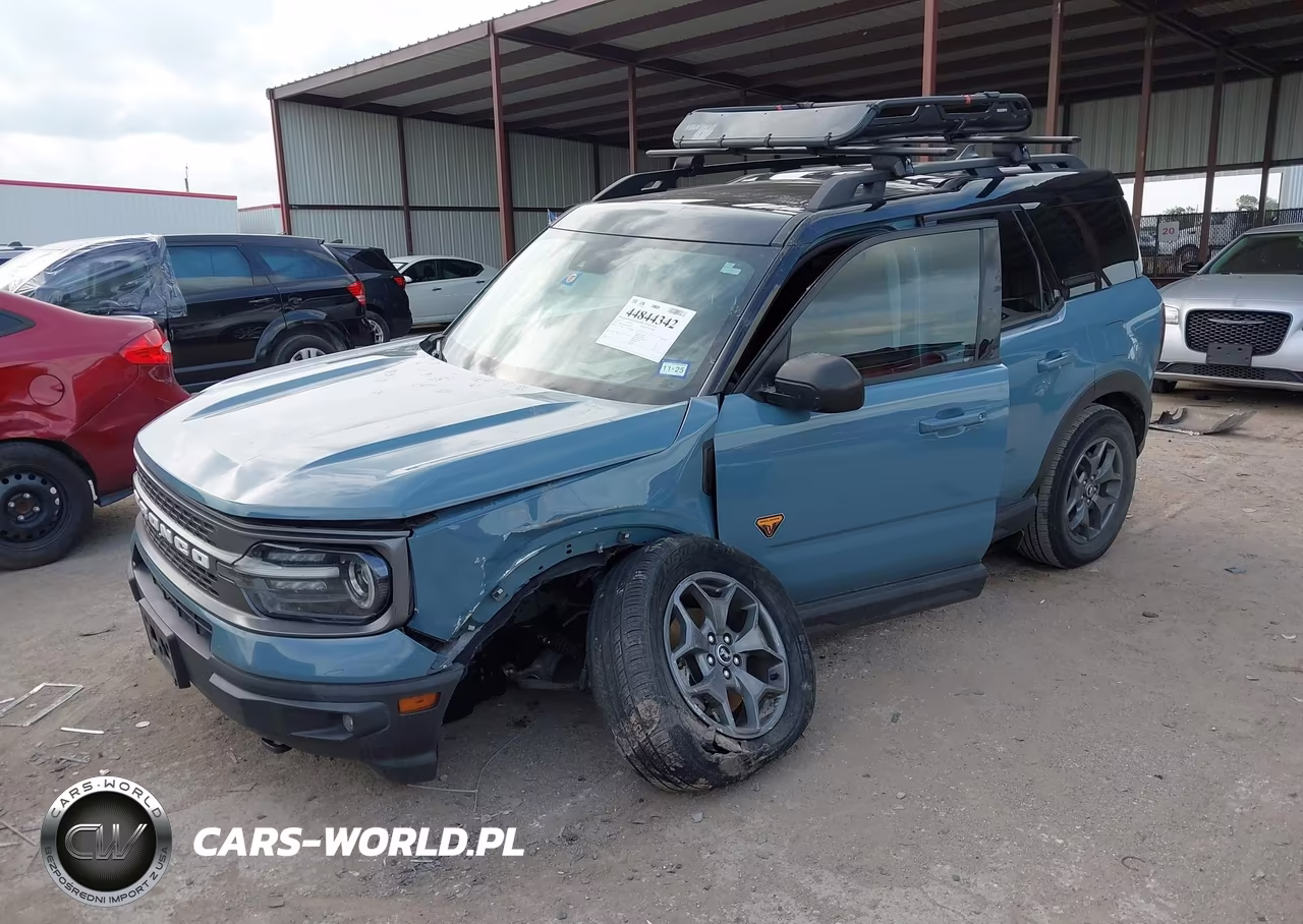 2021 Ford Bronco Sport Badlands VIN:3FMCR9D98MRA46872 - 2