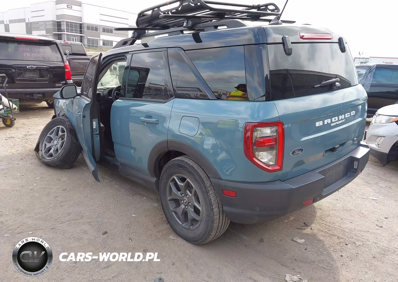 2021 Ford Bronco Sport Badlands VIN:3FMCR9D98MRA46872 - 3