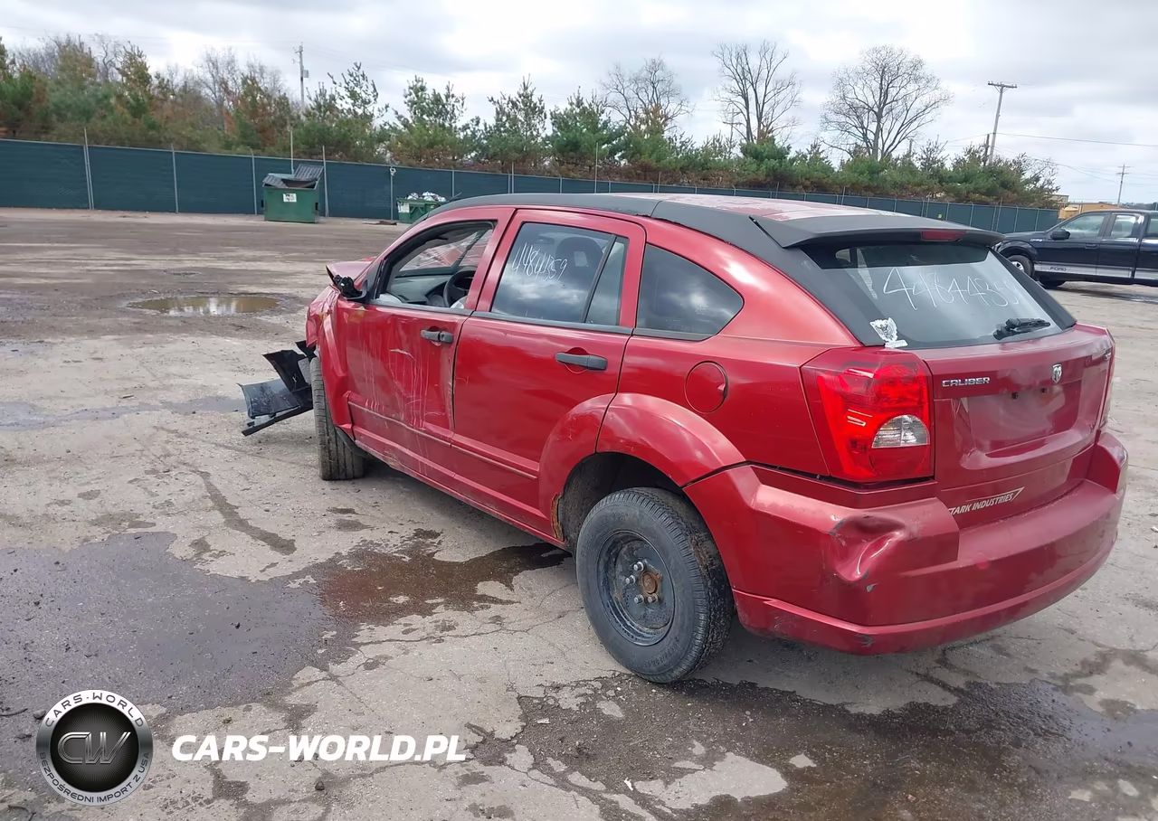 2007 Dodge Caliber Sxt VIN:1B3HB48B67D549989 - 3
