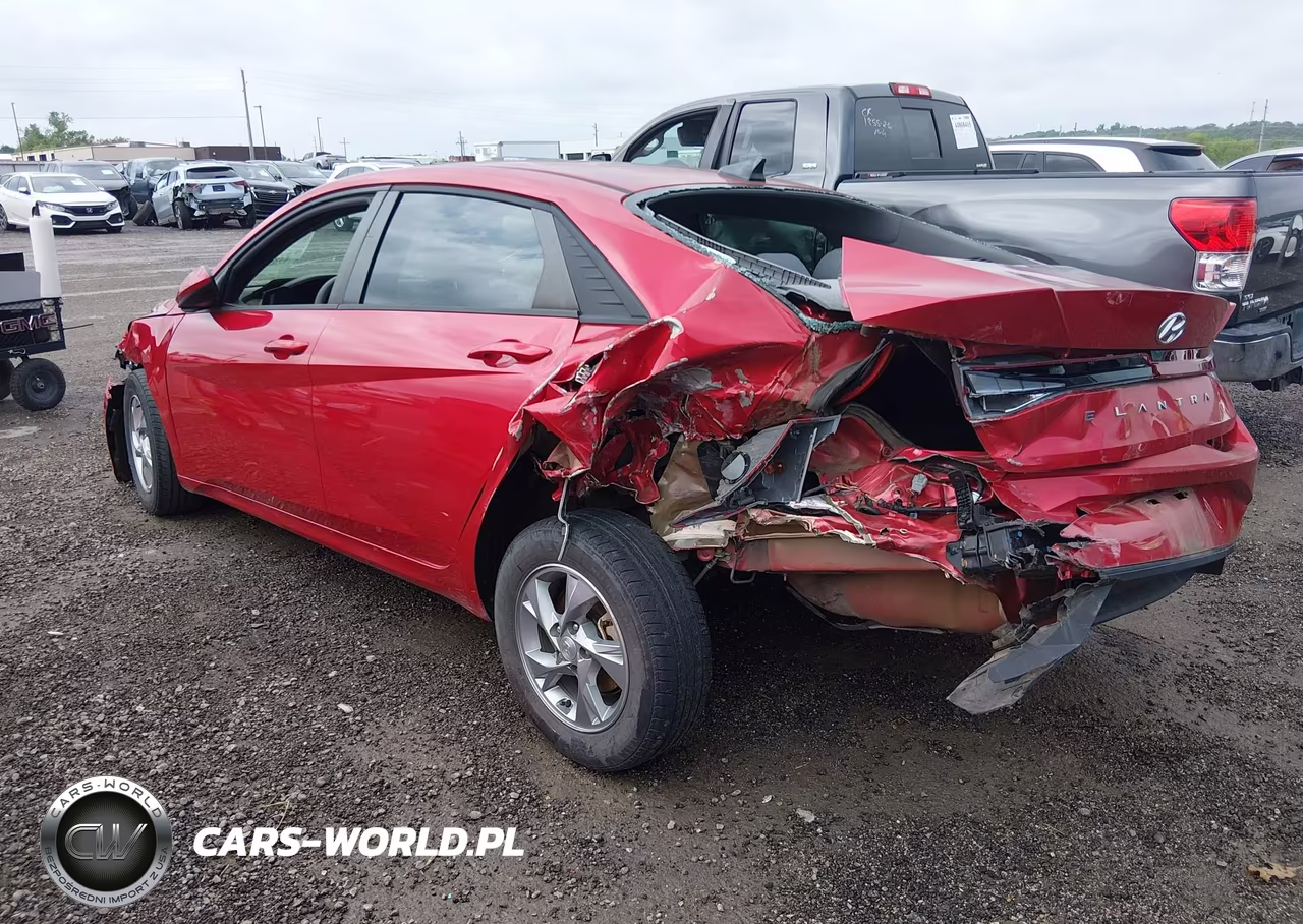 2023 Hyundai Elantra Se VIN:5NPLL4AG6PH099492 - 3