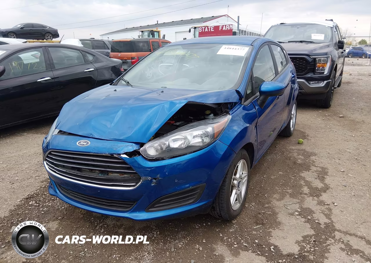 2018 Ford Fiesta Se VIN:3FADP4EJ8JM124592 - 2