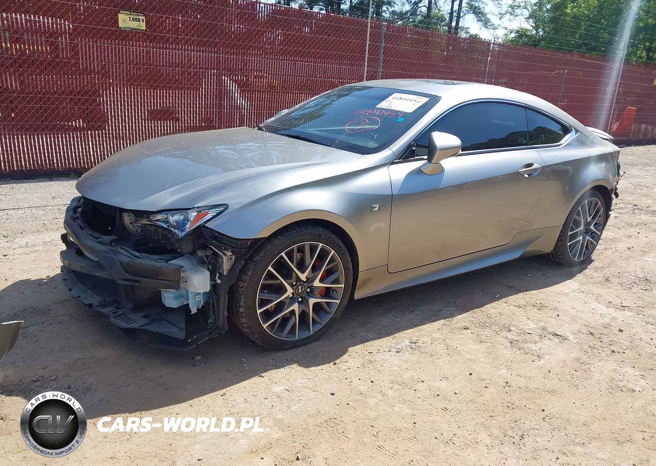 2015 Lexus Rc 350 VIN:JTHHE5BC2F5006272 - 2