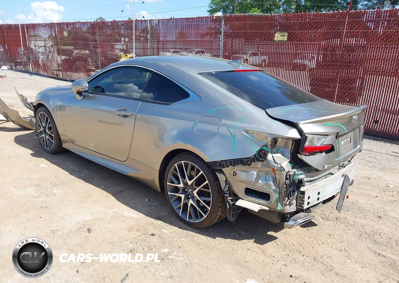 2015 Lexus Rc 350 VIN:JTHHE5BC2F5006272 - 3