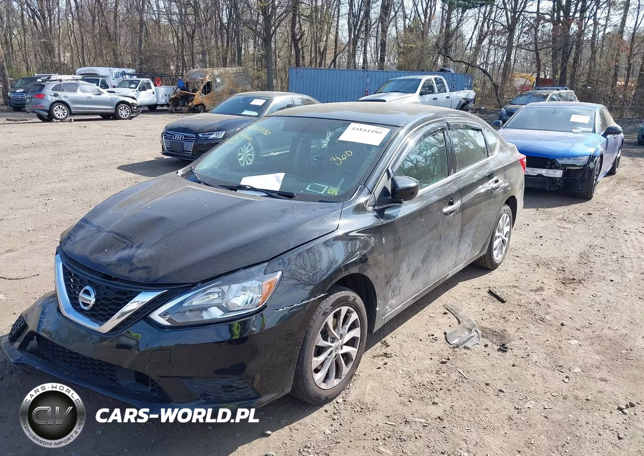 2019 Nissan Sentra Sv VIN:3N1AB7AP1KY451176 - 2