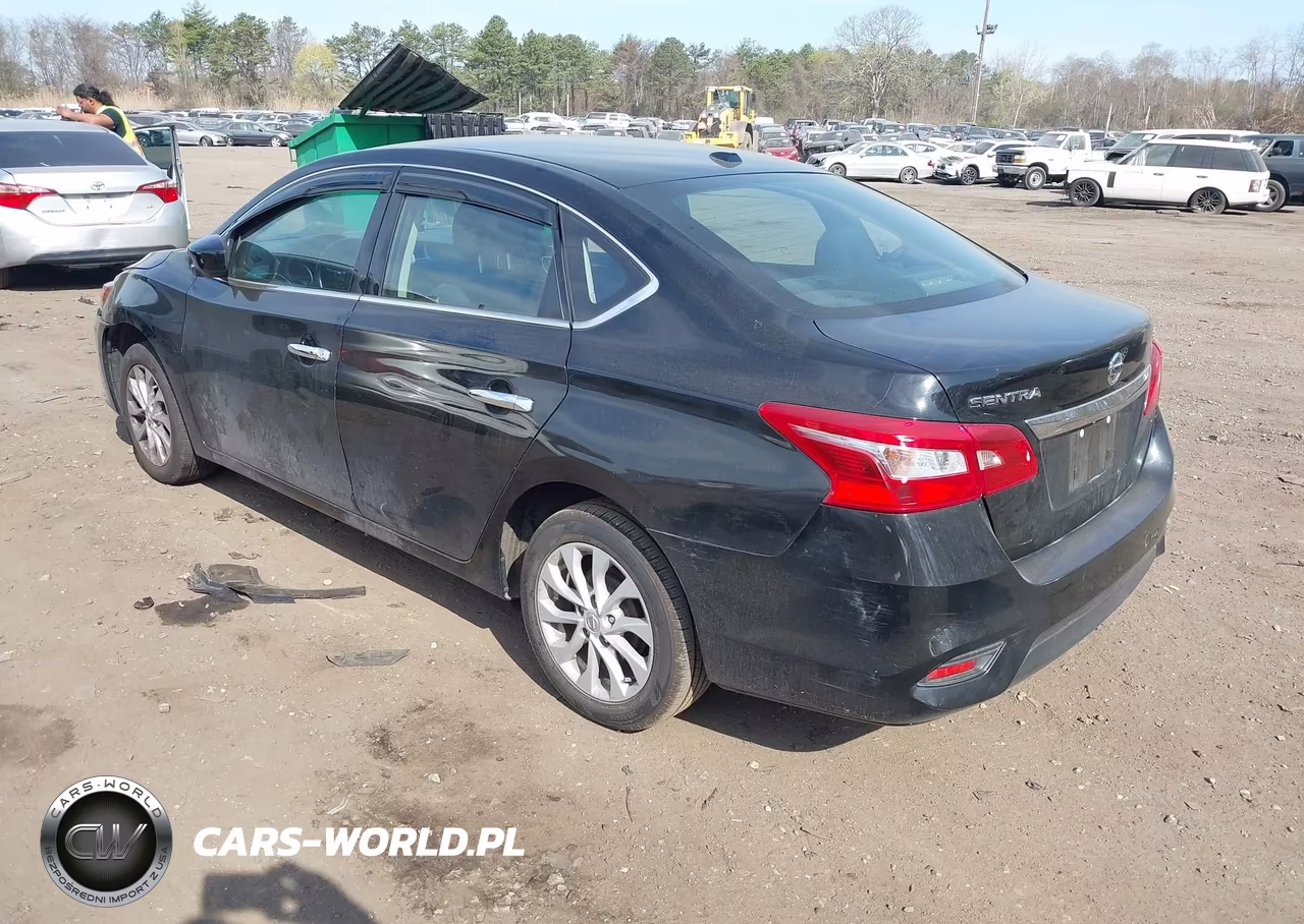 2019 Nissan Sentra Sv VIN:3N1AB7AP1KY451176 - 3