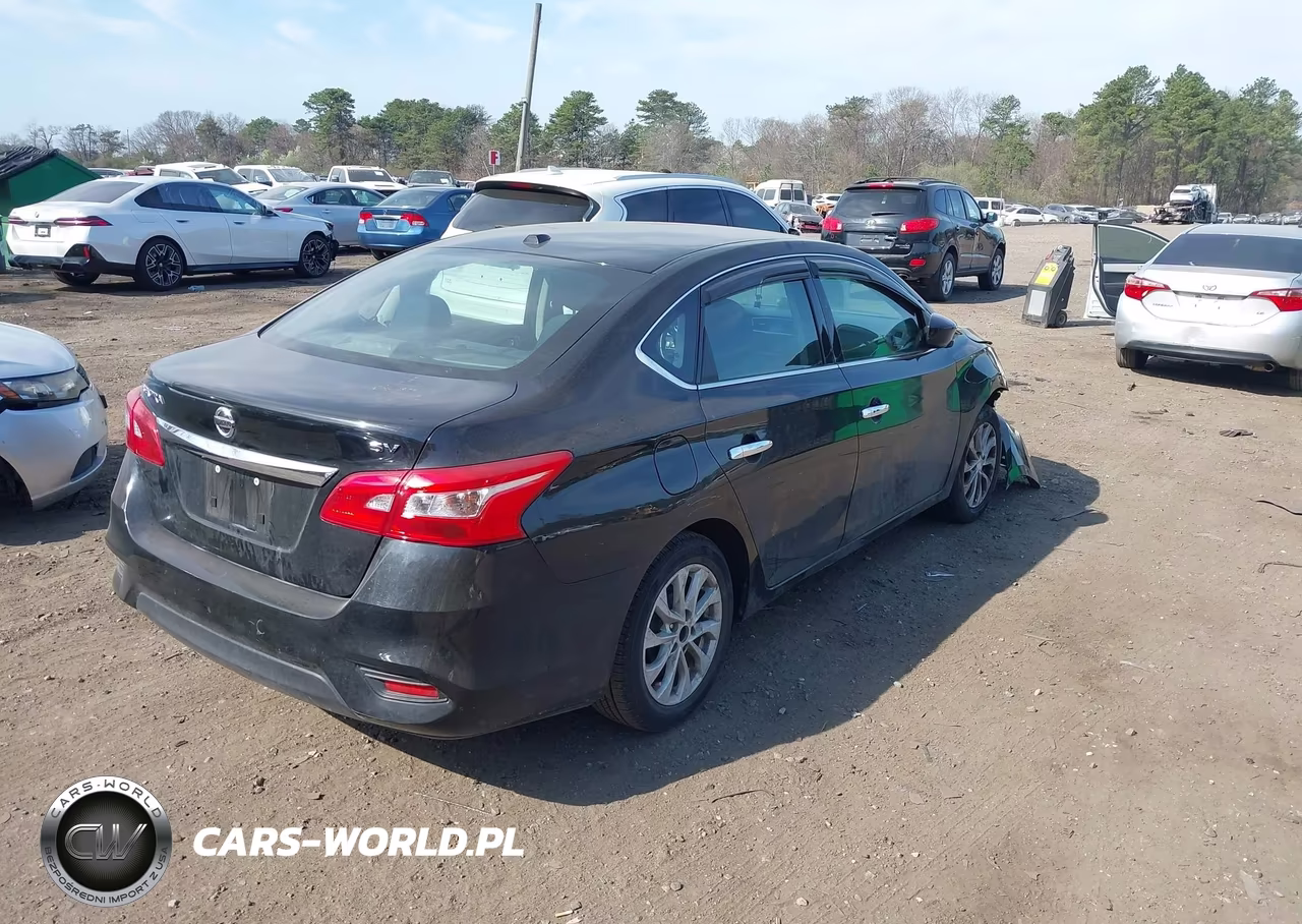 2019 Nissan Sentra Sv VIN:3N1AB7AP1KY451176 - 4