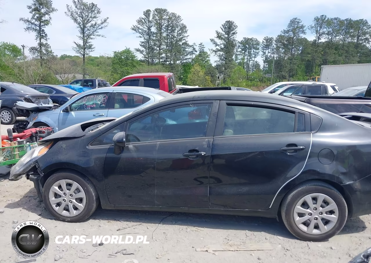 2014 Kia Rio Lx VIN:KNADM4A39E6342215 - 14