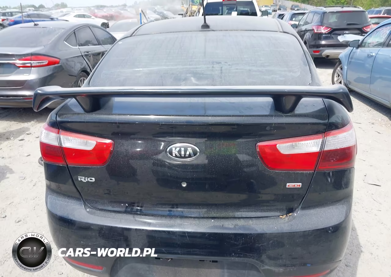 2014 Kia Rio Lx VIN:KNADM4A39E6342215 - 16