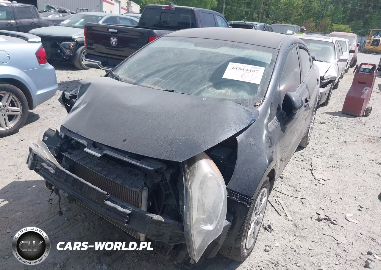 2014 Kia Rio Lx VIN:KNADM4A39E6342215 - 2