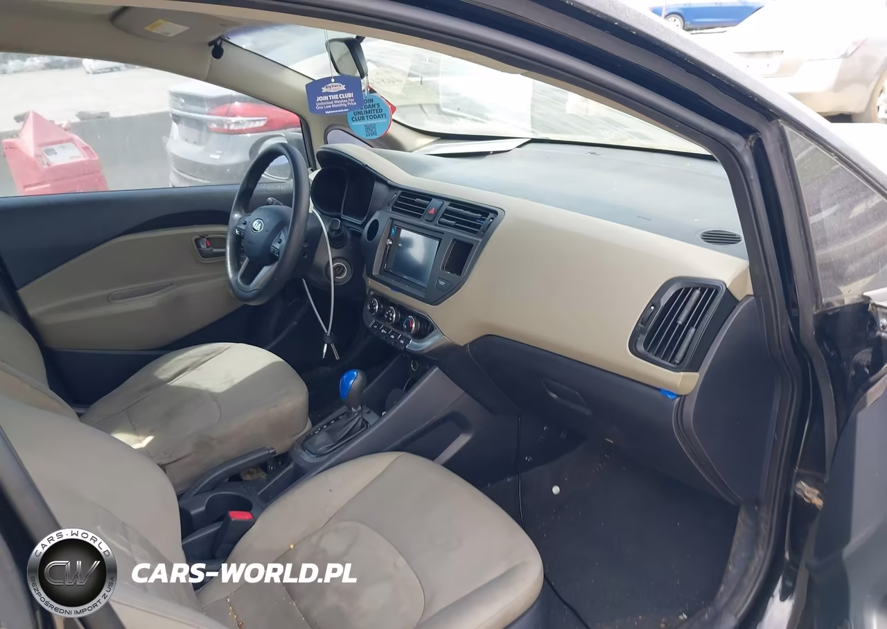 2014 Kia Rio Lx VIN:KNADM4A39E6342215 - 5