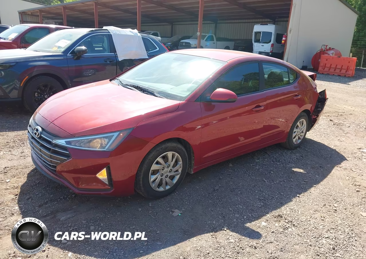 2019 Hyundai Elantra Se VIN:KMHD74LF3KU777462 - 2